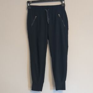 Patagonia Girls Black Foxglenn Joggers Athletic Hiking Pants - Size Small (7-8)